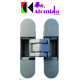 KUBICA K8000 ATOMIKA DXSX, CR.SAT петля скрытая универсальная МАТОВЫЙ ХРОМ (60 kg)