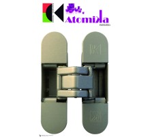 KUBICA K8060 ATOMIKA SLIM DXSX, NS петля скрытая универсальная МАТОВЫЙ НИКЕЛЬ (60 kg)