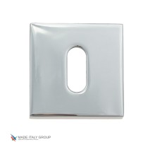 Накладка под ключ буратино на квадратном основании Fratelli Cattini KEY 8-CR полированный хром 2 шт.