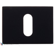 Накладка под ключ буратино на прямоуг основании Fratelli Cattini KEY 6-NM матовый черный 2 шт.