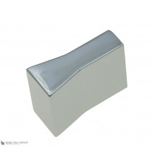 Ручка кнопка модерн COLOMBO DESIGN F527-CR полированный хром