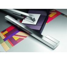 Ручка скоба модерн COLOMBO DESIGN F126GB-CR полированный хром 256 мм