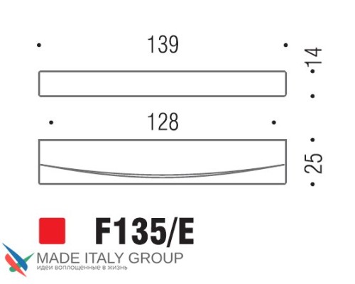 Ручка скоба модерн COLOMBO DESIGN F135E-CR полированный хром 128 мм Ручка скоба модерн COLOMBO DESIGN F135E-CR полированный хром 128 мм