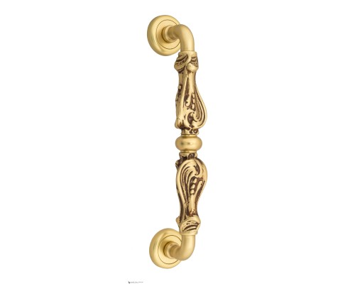 Ручка скоба Venezia FLORENCE 310мм (260мм) D1 французское золото + коричневый Ручка скоба Venezia FLORENCE 310мм (260мм) D1 французское золото + коричневый
