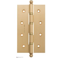 Дверная петля универсальная с круглым колпачком Fratelli Cattini CR152 152x90x3 SB матовое золото