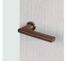 Дверная ручка на круглом основании COLOMBO Gira JM11RSB/0-VM матовый винтаж