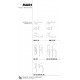Дверная ручка на круглом основании COLOMBO Madi AM31RSB-CM матовый хром