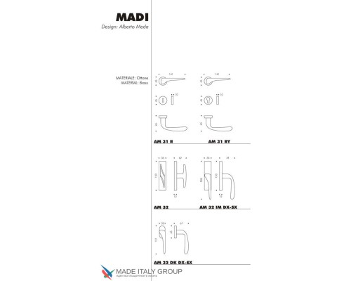 Дверная ручка на круглом основании COLOMBO Madi AM31RSB-OM матовое золото PVD Дверная ручка на круглом основании COLOMBO Madi AM31RSB-OM матовое золото PVD