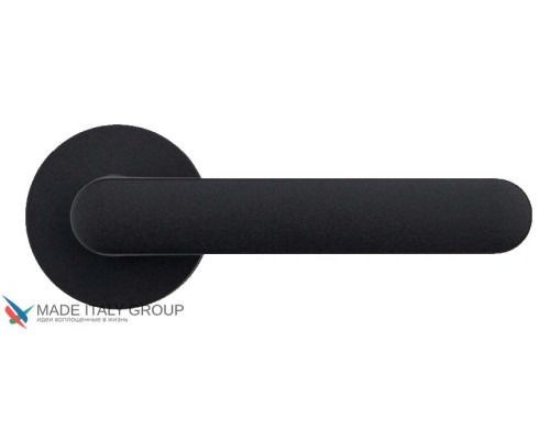 Дверная ручка на круглом основании COLOMBO ONE CC11RSB-C03 матовый черный Дверная ручка на круглом основании COLOMBO ONE CC11RSB-C03 матовый черный