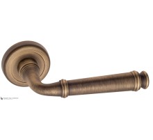 Дверная ручка на круглом основании Fratelli Cattini FARFALLA D1-BY матовая бронза