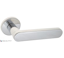 Дверная ручка на круглом основании Fratelli Cattini PIPPA 7.7-CR полированный хром