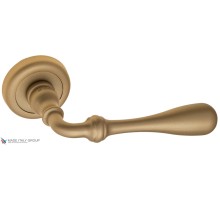 Дверная ручка на круглом основании Fratelli Cattini RETRO D1-BS матовая латунь Дверная ручка на круглом основании Fratelli Cattini RETRO D1-BS матовая латунь