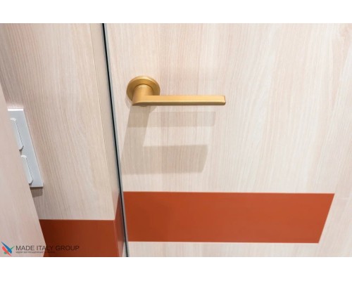 Дверная ручка на круглом основании Fratelli Cattini WOO 7FS-CS матовый хром Дверная ручка на круглом основании Fratelli Cattini WOO 7FS-CS матовый хром