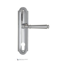 Дверная ручка на планке Fratelli Cattini FARFALLA CYL PL248-CR полированный хром Дверная ручка на планке Fratelli Cattini FARFALLA CYL PL248-CR полированный хром