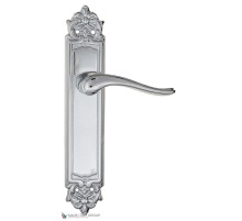 Дверная ручка на планке Fratelli Cattini LAVERA PL96-CR полированный хром Дверная ручка на планке Fratelli Cattini LAVERA PL96-CR полированный хром