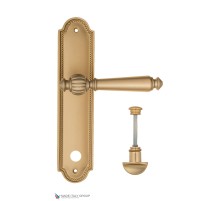 Дверная ручка на планке Fratelli Cattini MARANI WC-2 PL248-BS матовая латунь