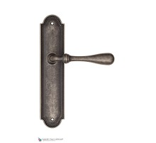 Дверная ручка на планке Fratelli Cattini RETRO PL248-IA античное серебро