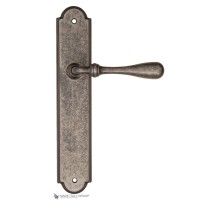 Дверная ручка на планке Fratelli Cattini RETRO PL257-IA античное серебро