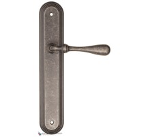 Дверная ручка на планке Fratelli Cattini RETRO PL288-IA античное серебро
