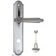 Дверная ручка на планке Fratelli Cattini TORCELLO WC-2 PL257-CR полированный хром
