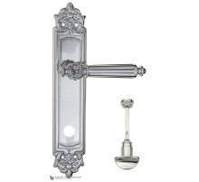 Дверная ручка на планке Fratelli Cattini TORCELLO WC-2 PL96-CR полированный хром