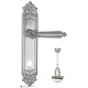 Дверная ручка на планке Fratelli Cattini TORCELLO WC-2 PL96-CR полированный хром