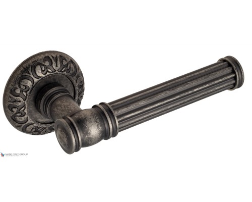 Дверная ручка Venezia IMPERO D4 античное серебро