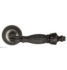 Дверная ручка Venezia OLIMPO D3 античное серебро