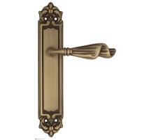 Дверная ручка Venezia OPERA на планке PL96 матовая бронза