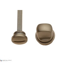 Фиксатор поворотный на круглом основании Fratelli Cattini WC-1 1FS-BS матовая латунь