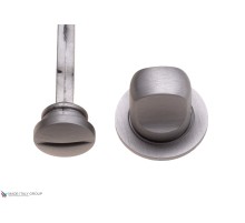 Фиксатор поворотный на MINI круглом основании Fratelli Cattini WC-1 2FS-NI матовый никель