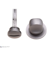 Фиксатор поворотный на MINI круглом основании Fratelli Cattini WC-1 2FS-NI матовый никель