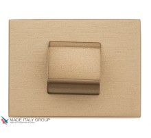 Фиксатор поворотный на прямоугольном основании Fratelli Cattini WC 6-KD золото крайола