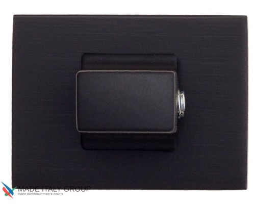 Фиксатор поворотный на прямоугольном основании Fratelli Cattini WC 6-NM матовый черный Фиксатор поворотный на прямоугольном основании Fratelli Cattini WC 6-NM матовый черный