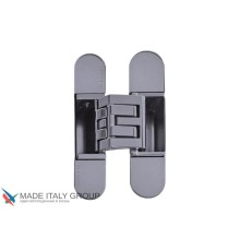 KUBICA HYBRID K6360 38CM CL петля скрытая универсальная асимметричная, цвет ПОЛИРОВАННЫЙ ХРОМ (60kg)