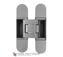 KUBICA HYBRID K6380 38CM CS петля скрытая универсальная асимметричная, цвет МАТОВЫЙ ХРОМ (80 kg)