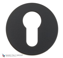 Накладка под цилиндр на круглом основании COLOMBO CD43GB-NM матовый черный (2 шт)
