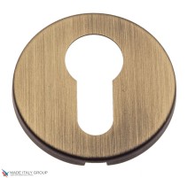 Накладка под цилиндр на круглом основании Fratelli Cattini CYL 7FS-BY матовая бронза 2 шт.