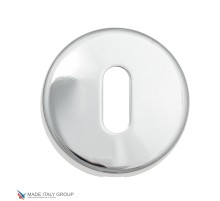 Накладка под ключ буратино на круглом основании Fratelli Cattini KEY 7-CR полированный хром 2 шт.
