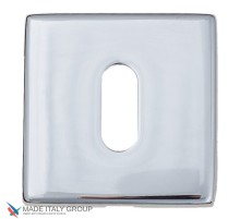 Накладка под ключ буратино на квадр. основании Fratelli Cattini KEY 8FS-CR полированный хром 2 шт.