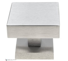 Ручка дверная кноб поворотная Fratelli Cattini KUBA 65x65 мм CS матовый хром 1шт.