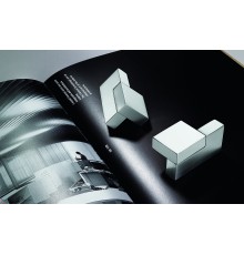 Ручка кнопка модерн COLOMBO DESIGN F501SX-CM матовый хром / хром
