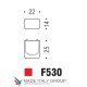 Ручка кнопка модерн COLOMBO DESIGN F530-CM матовый хром