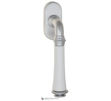 Ручка оконная Fratelli Cattini GRACIA CERAMICA BIANCO FW 7-CS матовый хром