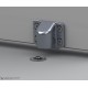 Упор магнитный противопожарный автоматический накладной FANTOM FIRE HGT003 полированный хром