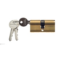 Цилиндровый механизм ключ-ключ Venezia 25/10/35 полированная латунь