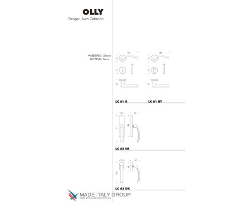 Дверная ручка на круглом основании COLOMBO Olly LC61RSB-CM матовый хром Дверная ручка на круглом основании COLOMBO Olly LC61RSB-CM матовый хром