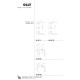 Дверная ручка на круглом основании COLOMBO Olly LC61RSB-CM матовый хром