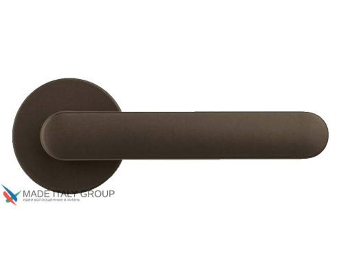 Дверная ручка на круглом основании COLOMBO ONE CC11RSB-C02 матовый коричневый Дверная ручка на круглом основании COLOMBO ONE CC11RSB-C02 матовый коричневый