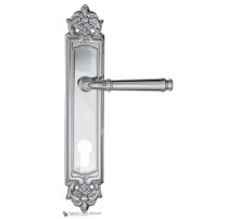 Дверная ручка на планке Fratelli Cattini FARFALLA CYL PL96-CR полированный хром Дверная ручка на планке Fratelli Cattini FARFALLA CYL PL96-CR полированный хром